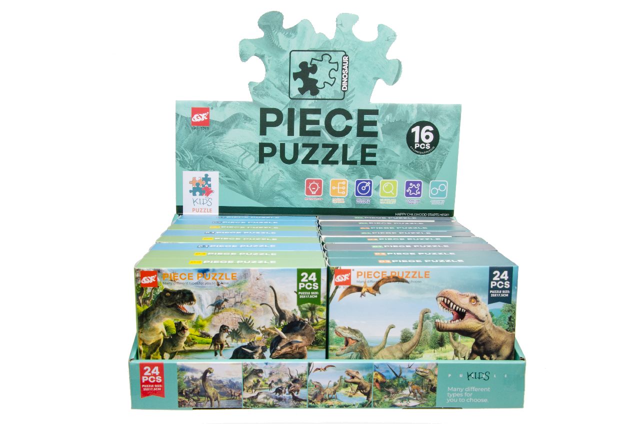 24ST PUZZEL DINOSAURUS