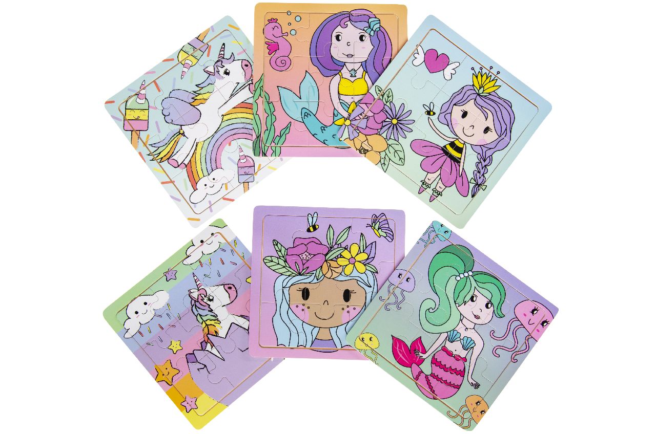 HOUTEN PUZZEL. MEISJES
