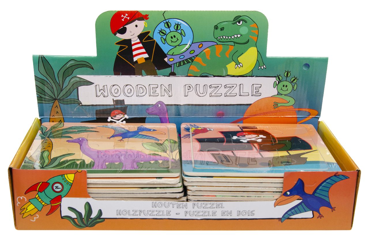 HOUTEN PUZZEL. JONGEN