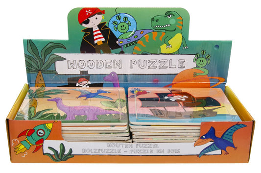 HOUTEN PUZZEL. JONGEN