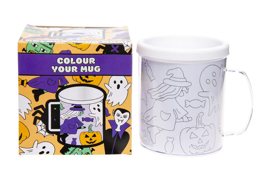 KLEUR JE EIGEN BEKER HALLOWEEN