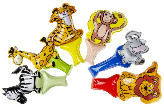 ZELFOPBLAASBARE BALLON. WILDE DIEREN