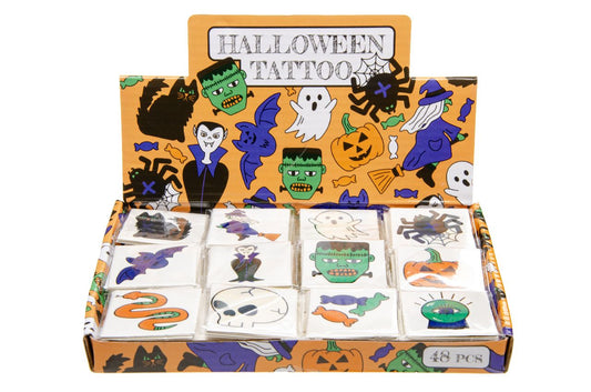 12PCS TATTOO. HALLOWEEN °°°°