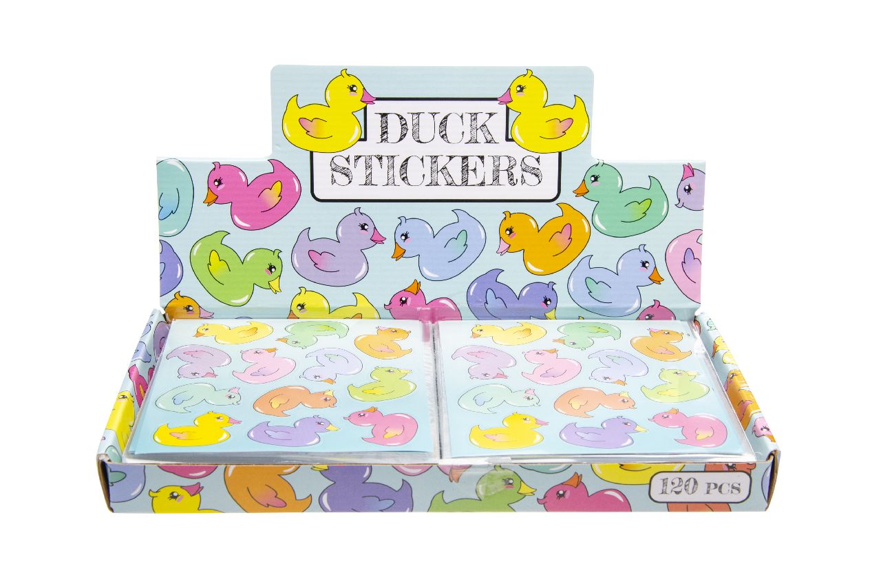 STICKERVEL. EENDJES