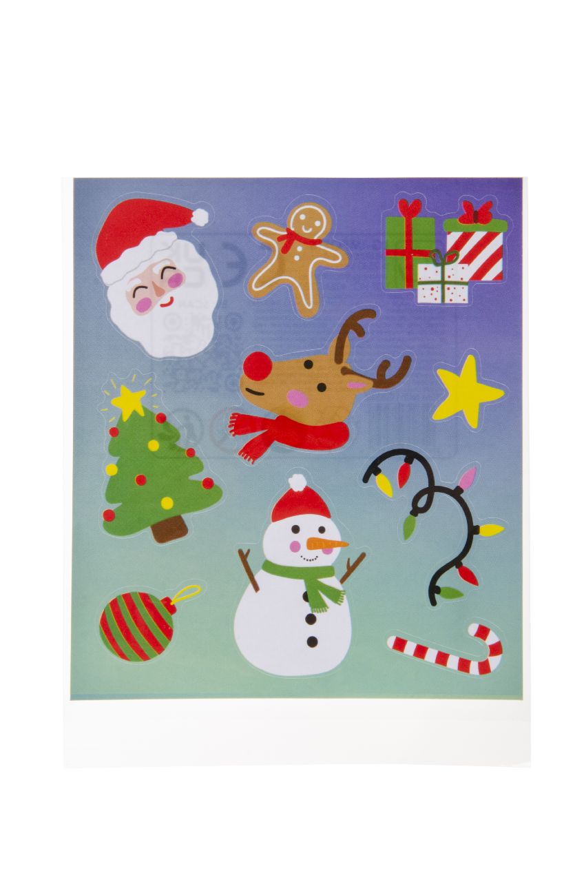 STICKERS. KERSTMIS
