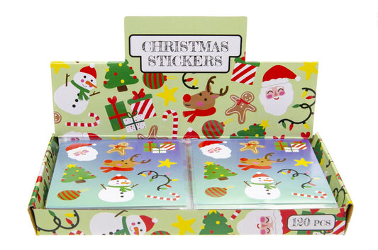STICKERS. KERSTMIS