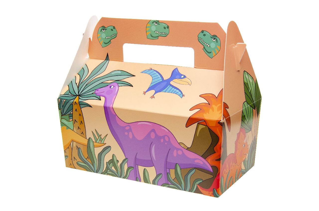 MENUBOX DINOSAURUS. FOODSAFE