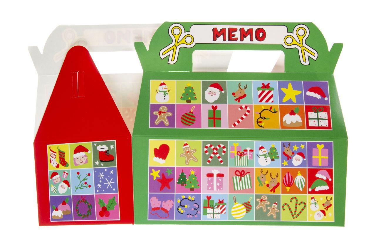 MENUBOX. MEMO KERSTMIS. FOODSAFE