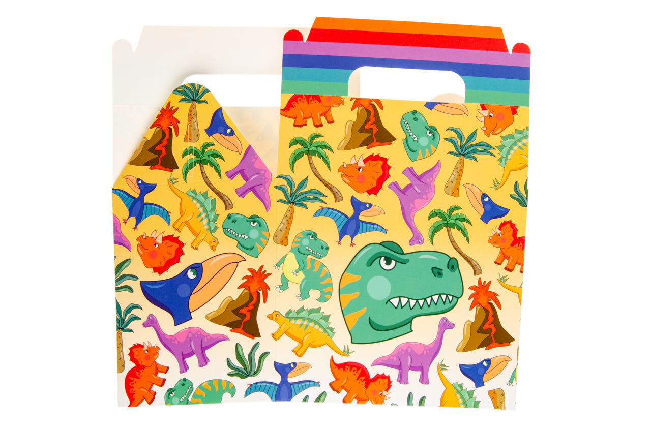 FOOD BOX DINOSAUR . PARTY LUNCH