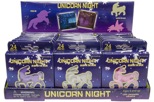 GLOW IN DARK EENHOORNS