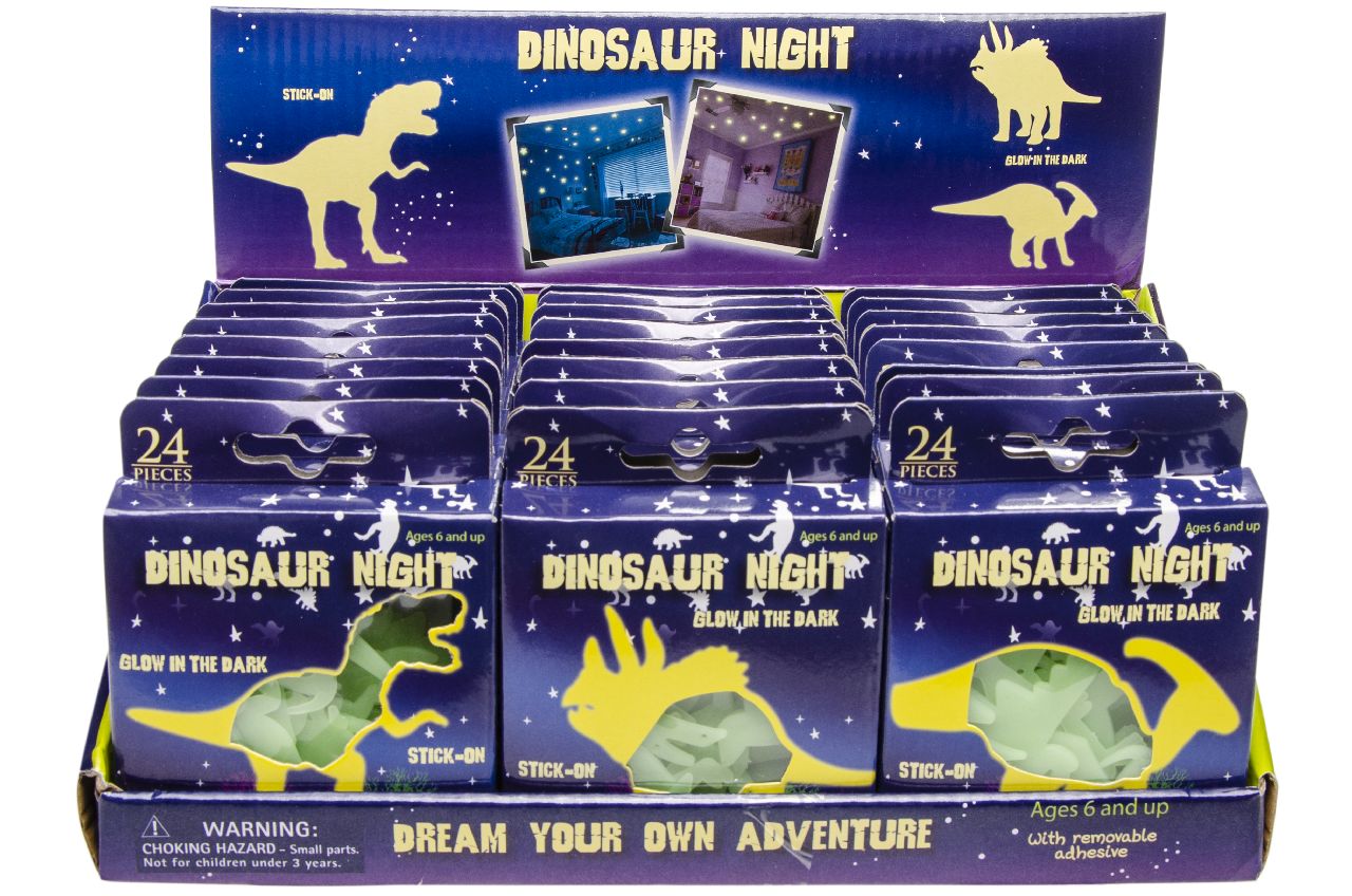 GLOW IN DARK. DINO