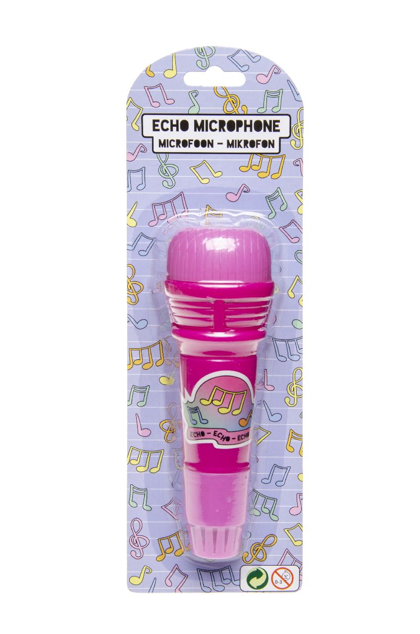 ECHO MICROFOON ROZE OP KAART