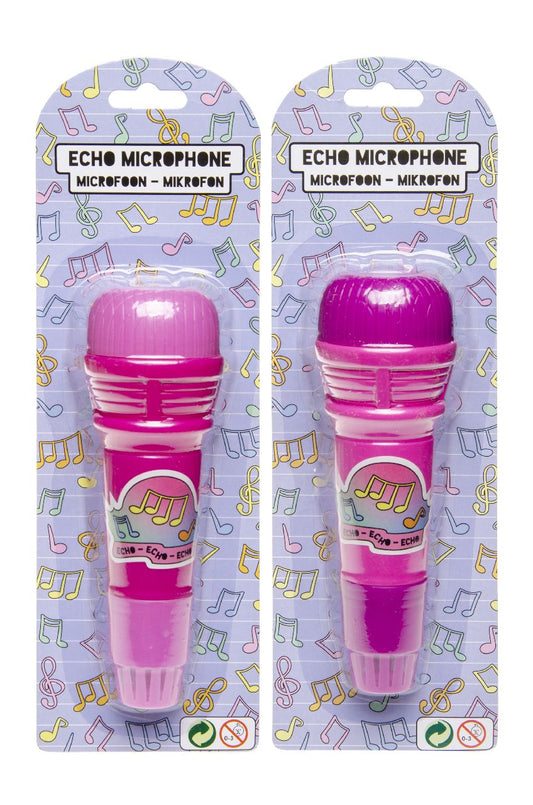 ECHO MICROFOON ROZE OP KAART