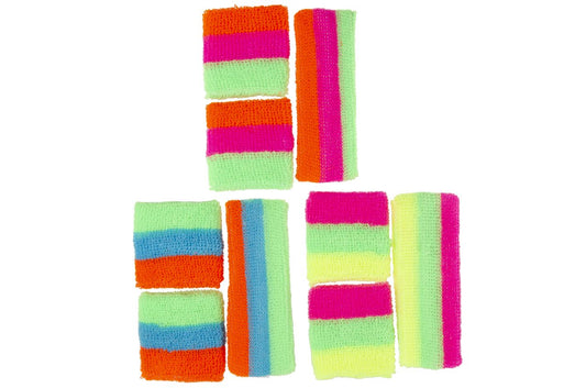 NEON ZWEETBANDJES MULTICOLOR