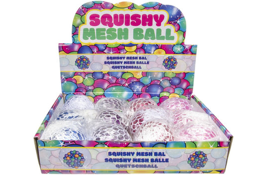 SQUISHY MESH BAL. GLITTER