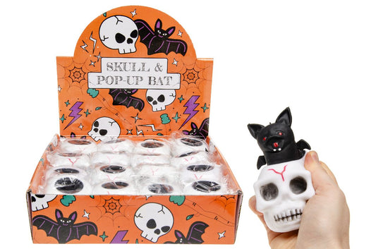 SKULL W POP-OUT BAT