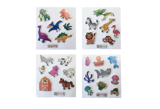 STICKERASS. DIEREN GLANS PP