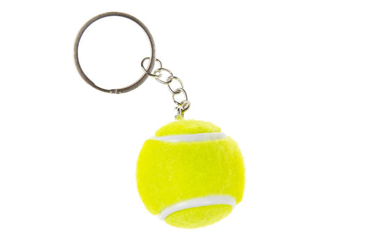 SLEUTELHANGER TENNISBAL MINI GEEL