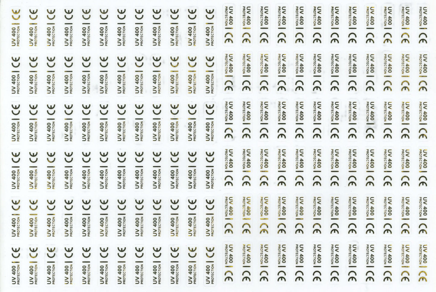 UV400 stickerset (144 stickers)
