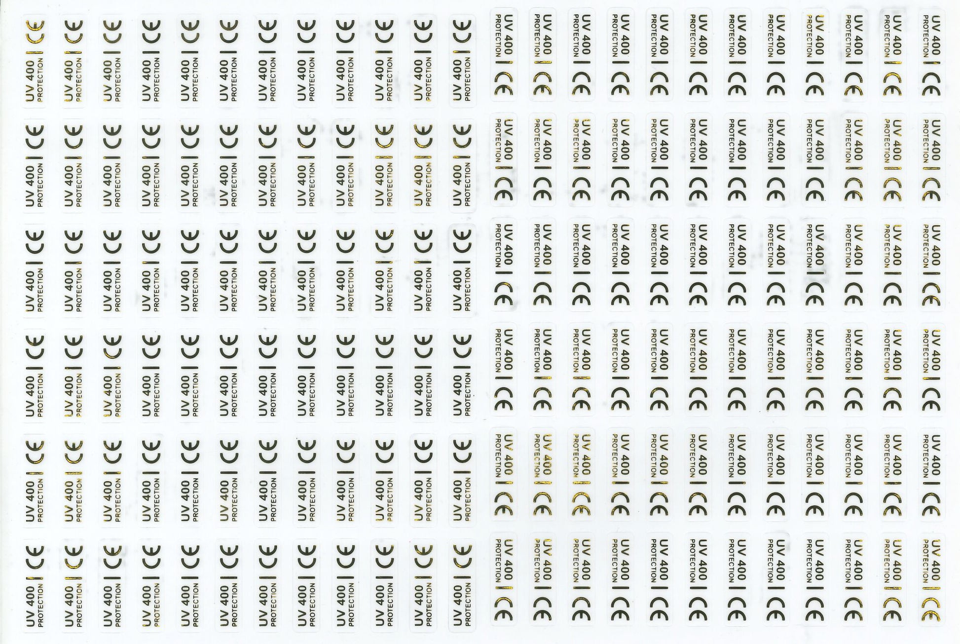UV400 stickerset (144 stickers)